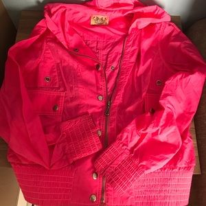 Juicy Couture windbreaker type jacket.